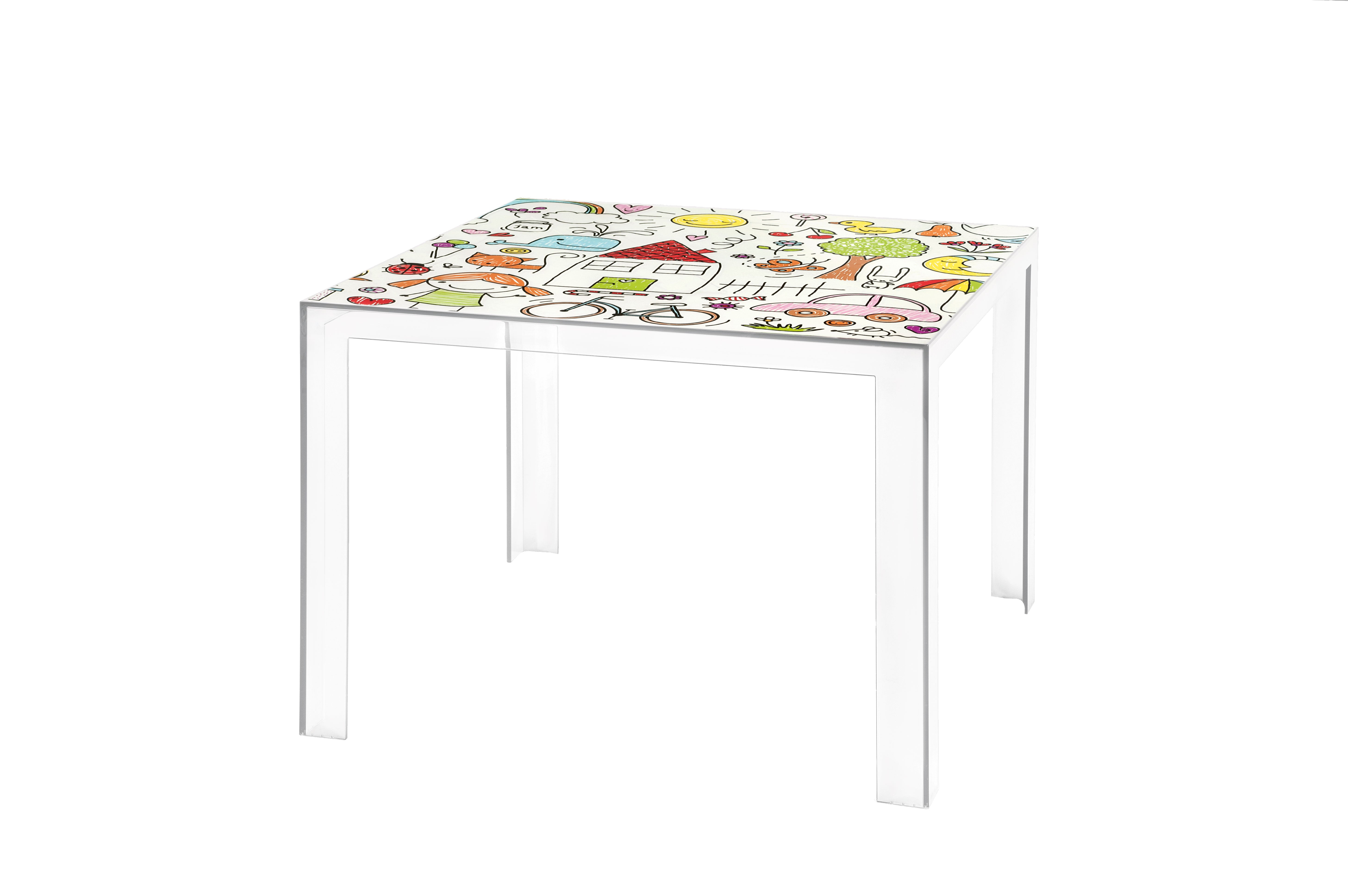 INVISIBLE TABLE BASSO KIDS