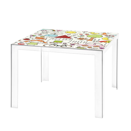 INVISIBLE TABLE BASSO KIDS