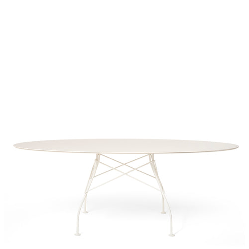 GLOSSY outdoor OVAL - BIANCO/BIANCO