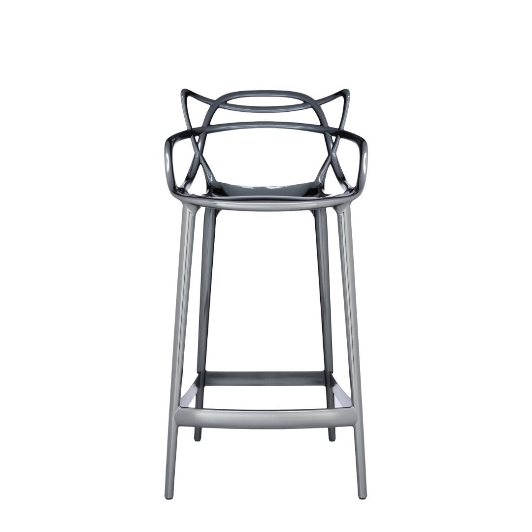 MASTERS STOOL H.65 TITANIO