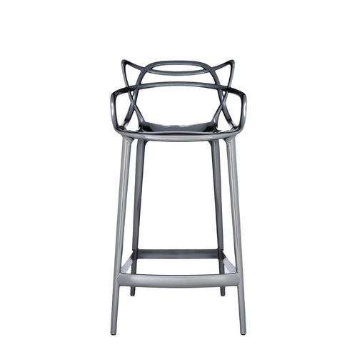 MASTERS STOOL H.65 TITANIO