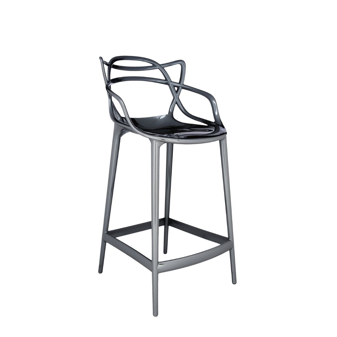 MASTERS STOOL H.65 TITANIO