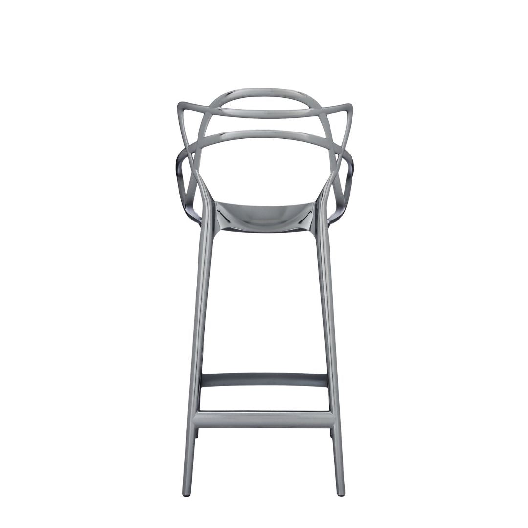 MASTERS STOOL H.65 TITANIO