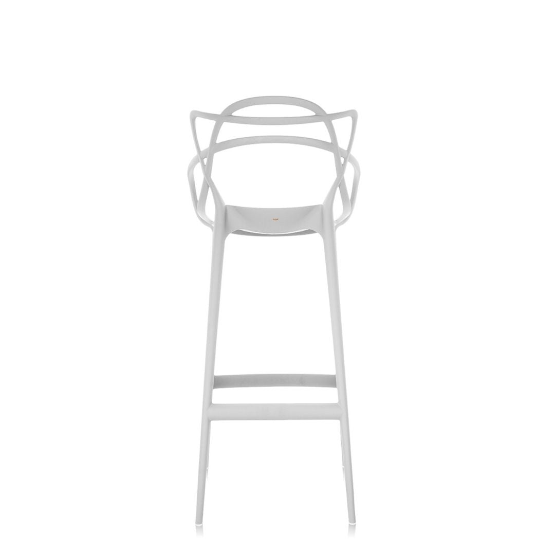 MASTERS STOOL H.75 BIANCO 