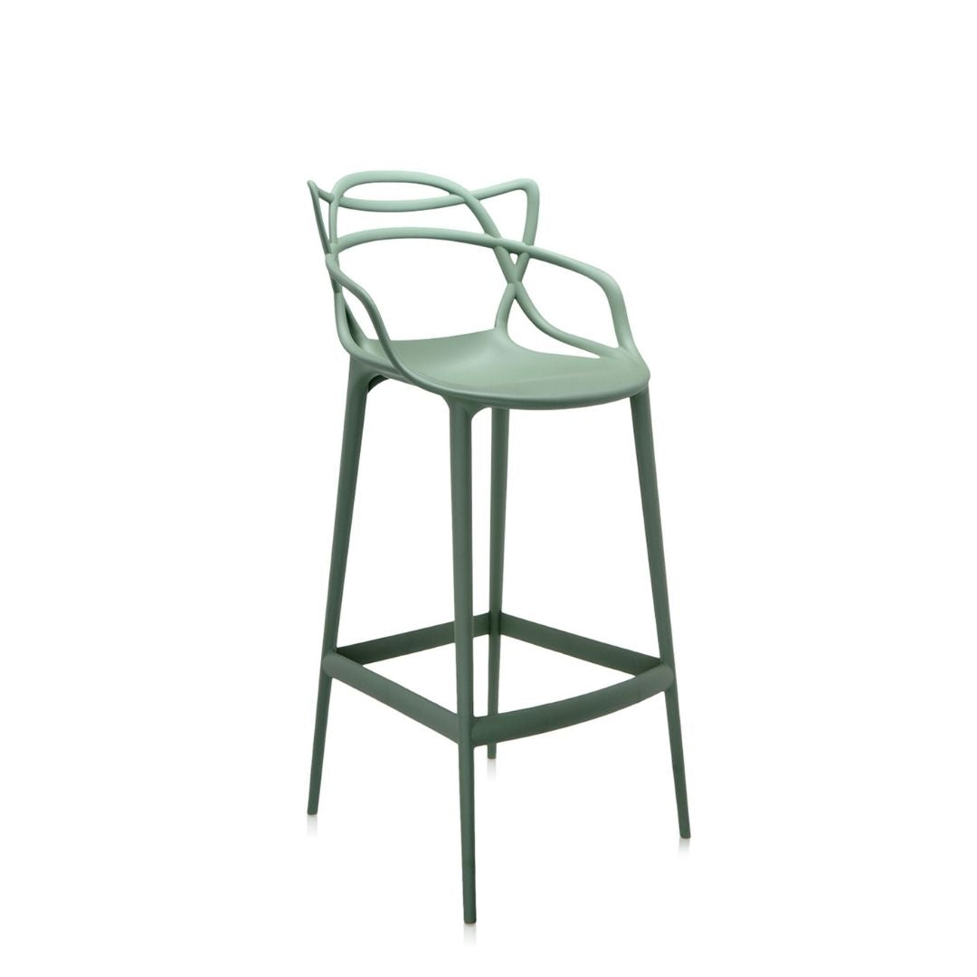 MASTERS STOOL H.75 VERDE SALVIA 