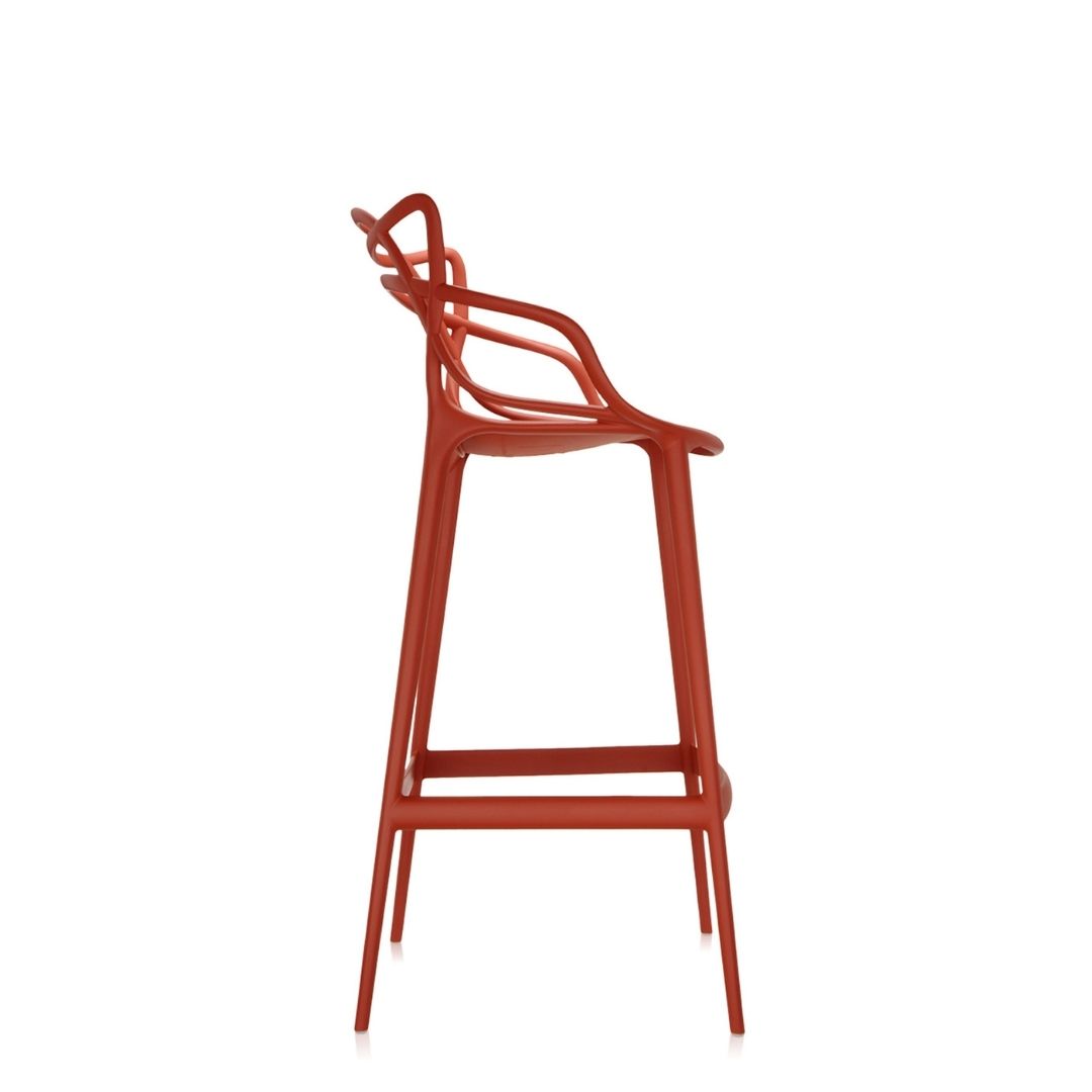 MASTERS STOOL H.75 ARANCIO RUGGINE 