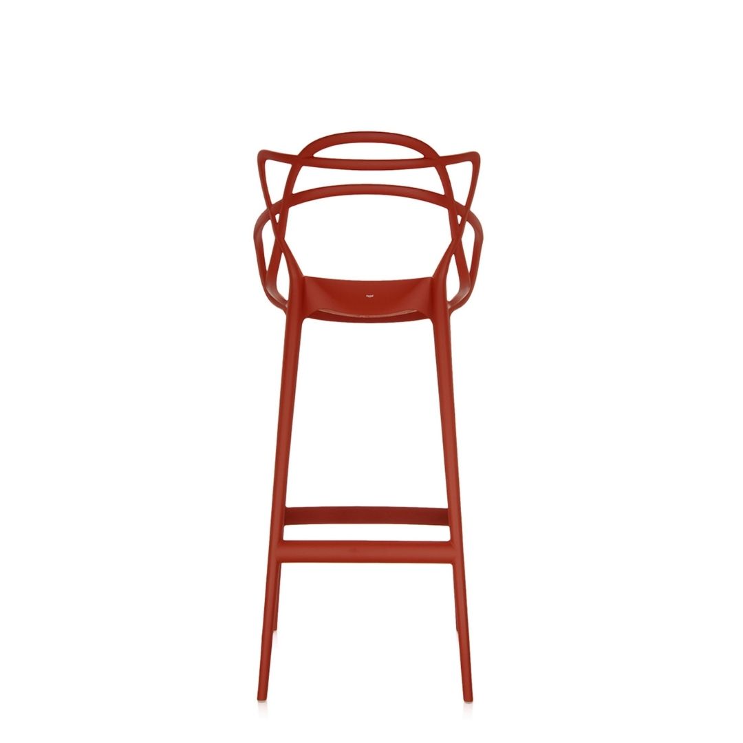 MASTERS STOOL H.75 ARANCIO RUGGINE 