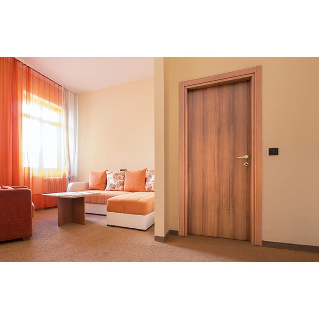 PORTA BASIC NOCE NAZIONALE BATTENTE - 210 x 80 SINISTRA