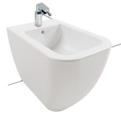 BIANCA BIDET FILO MURO  BIANCO